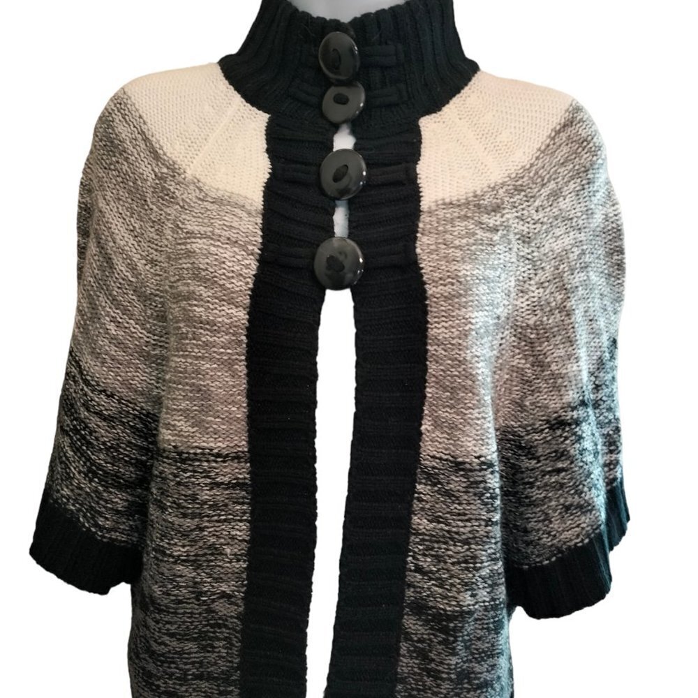 (361) Allison Britney Short Sleeve Shrug Cardigan size S